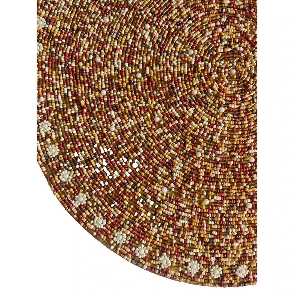Tahari Beaded Charger Placemat 15